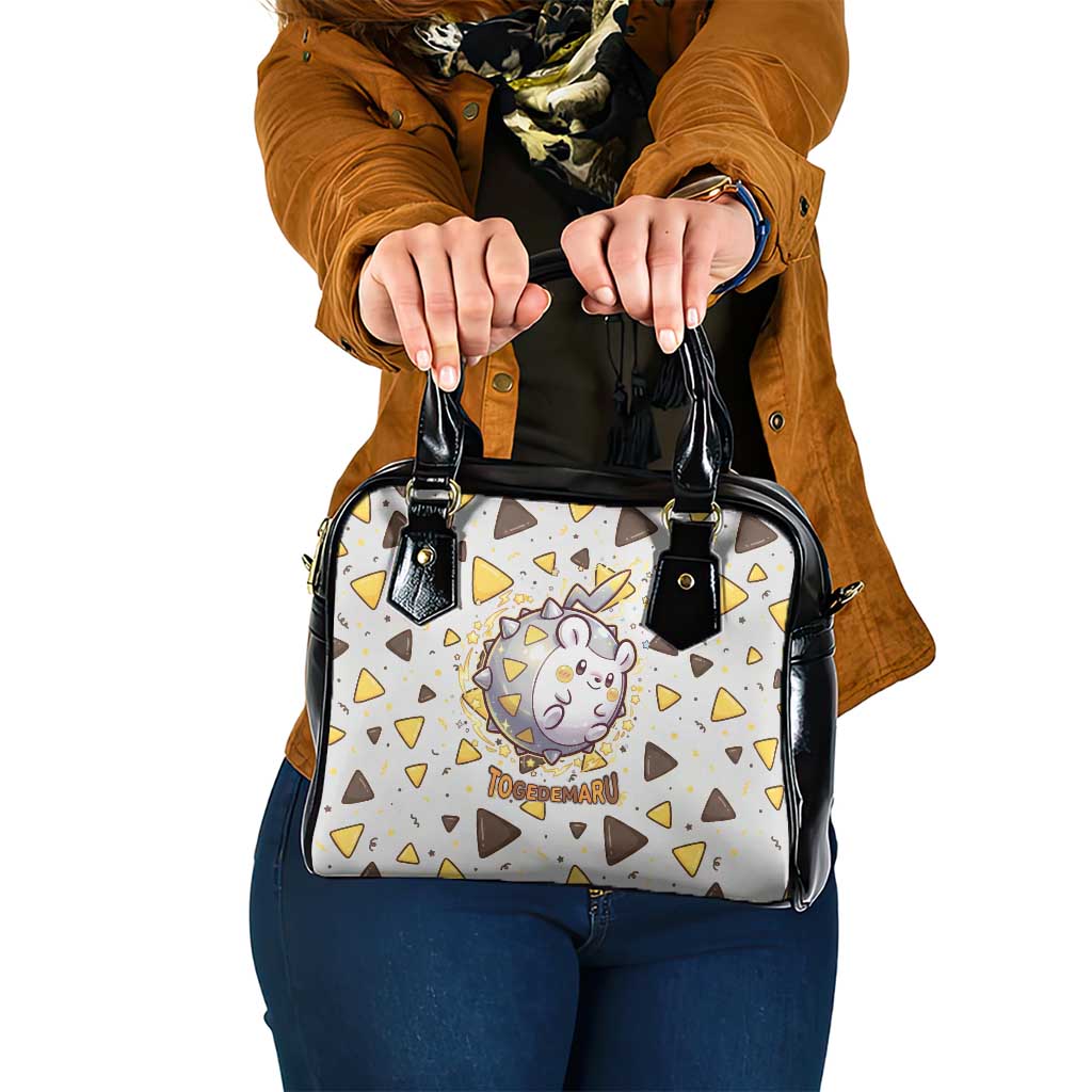 Togedemaru Shoulder Handbag Cute Electric Nacho Pop Art