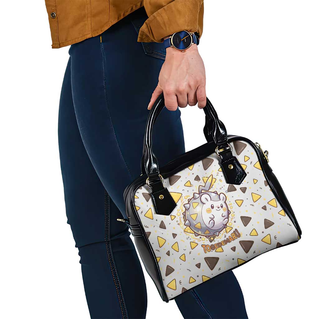 Togedemaru Shoulder Handbag Cute Electric Nacho Pop Art