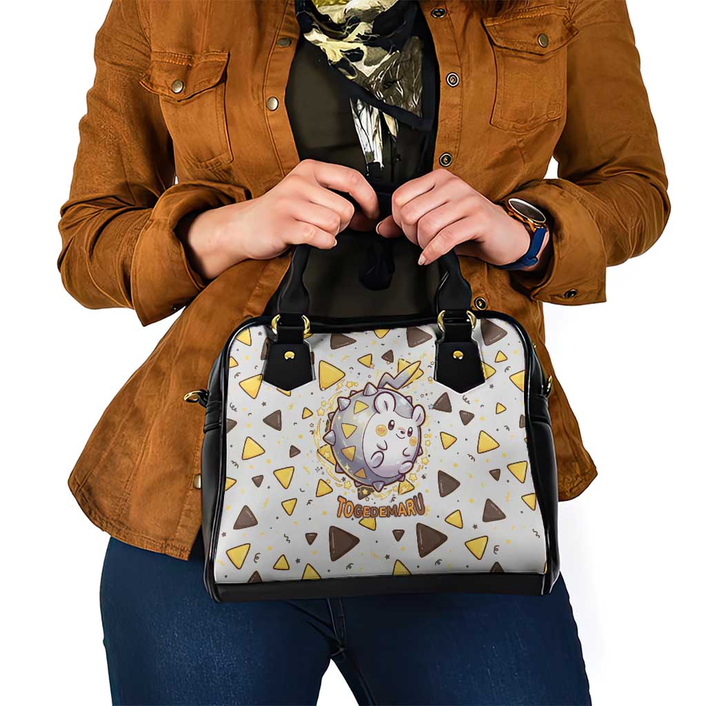 Togedemaru Shoulder Handbag Cute Electric Nacho Pop Art