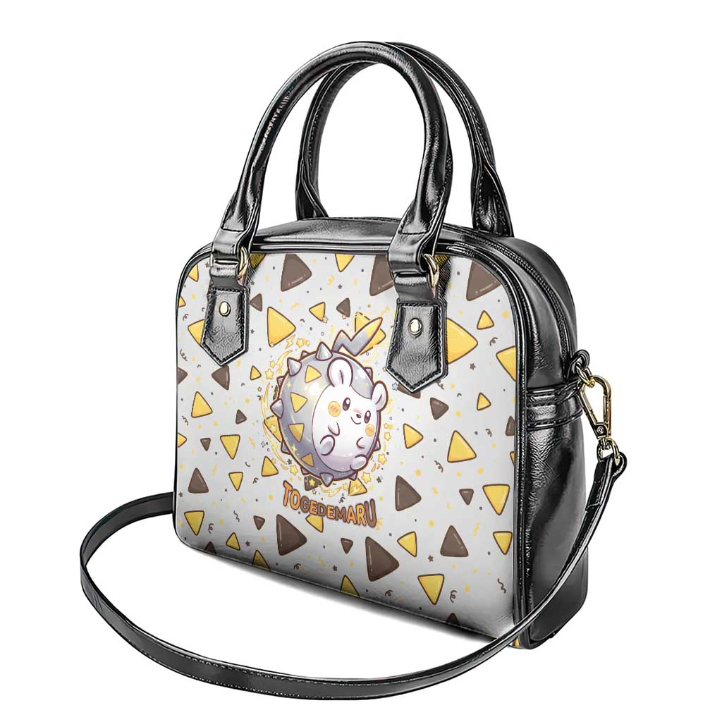 Togedemaru Shoulder Handbag Cute Electric Nacho Pop Art
