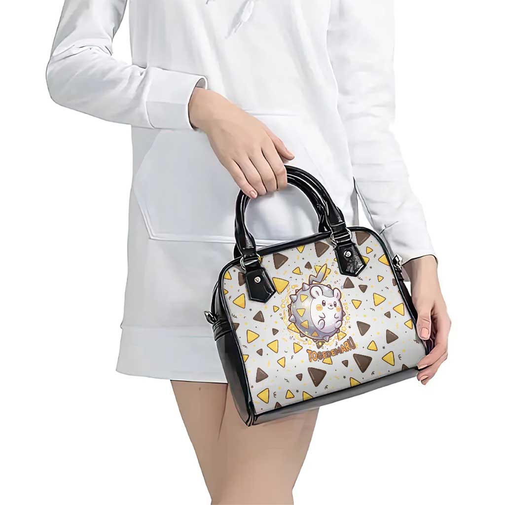 Togedemaru Shoulder Handbag Cute Electric Nacho Pop Art