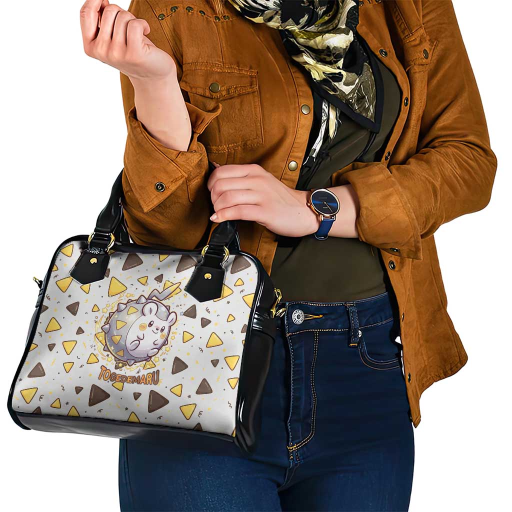 Togedemaru Shoulder Handbag Cute Electric Nacho Pop Art