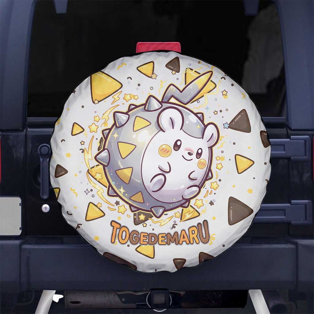 Togedemaru Spare Tire Cover Cute Electric Nacho Pop Art