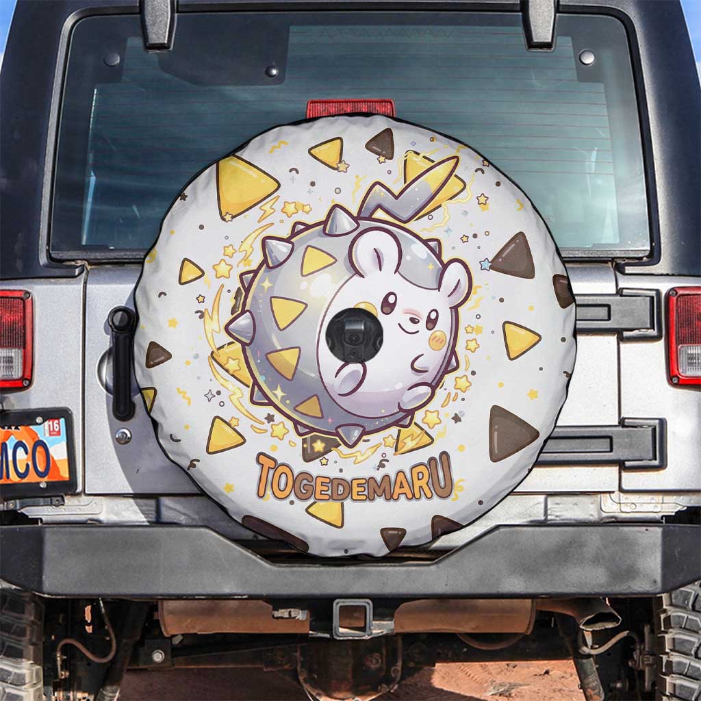 Togedemaru Spare Tire Cover Cute Electric Nacho Pop Art