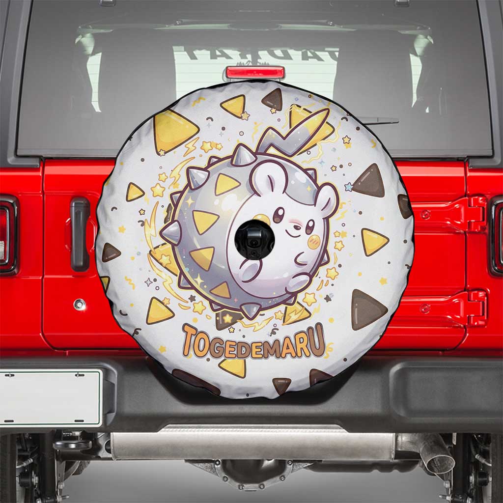 Togedemaru Spare Tire Cover Cute Electric Nacho Pop Art