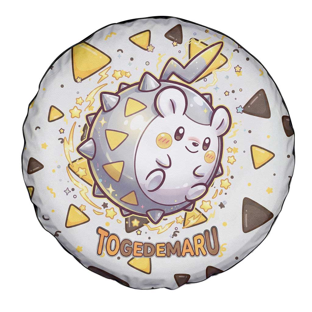 Togedemaru Spare Tire Cover Cute Electric Nacho Pop Art