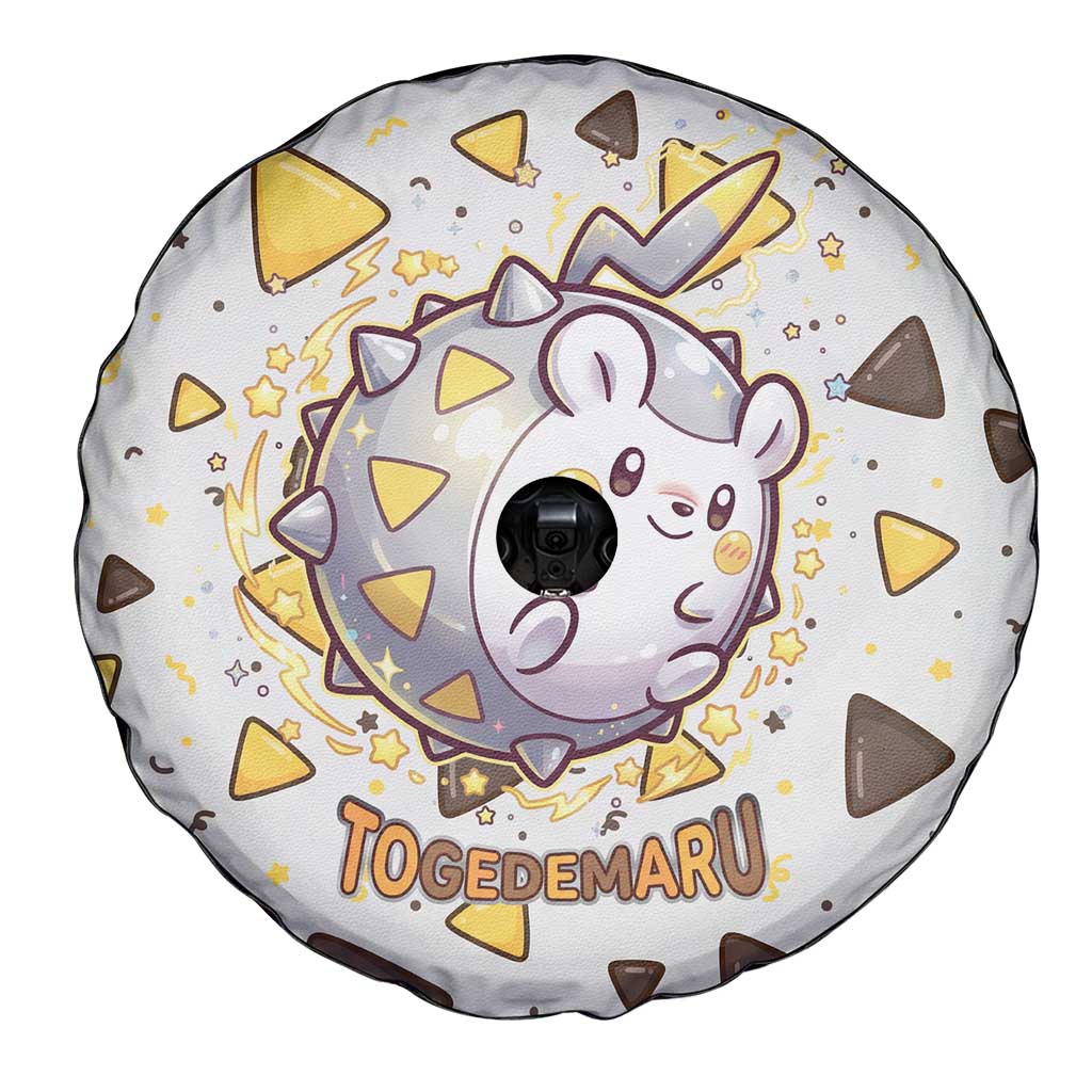 Togedemaru Spare Tire Cover Cute Electric Nacho Pop Art