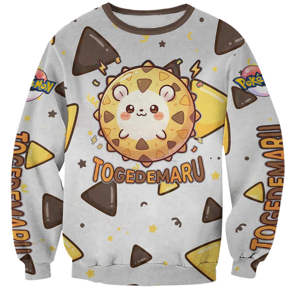 Togedemaru Sweatshirt Cute Electric Nacho Pop Art