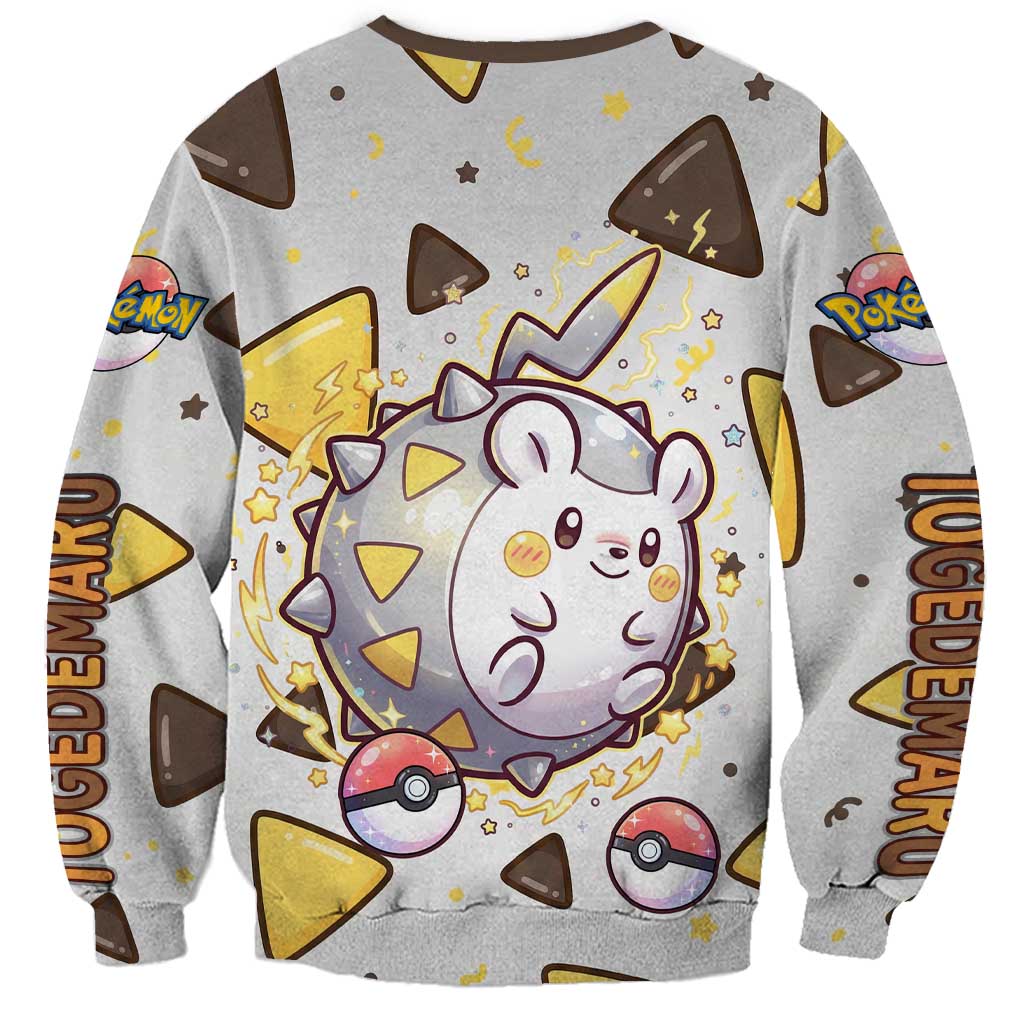 Togedemaru Sweatshirt Cute Electric Nacho Pop Art
