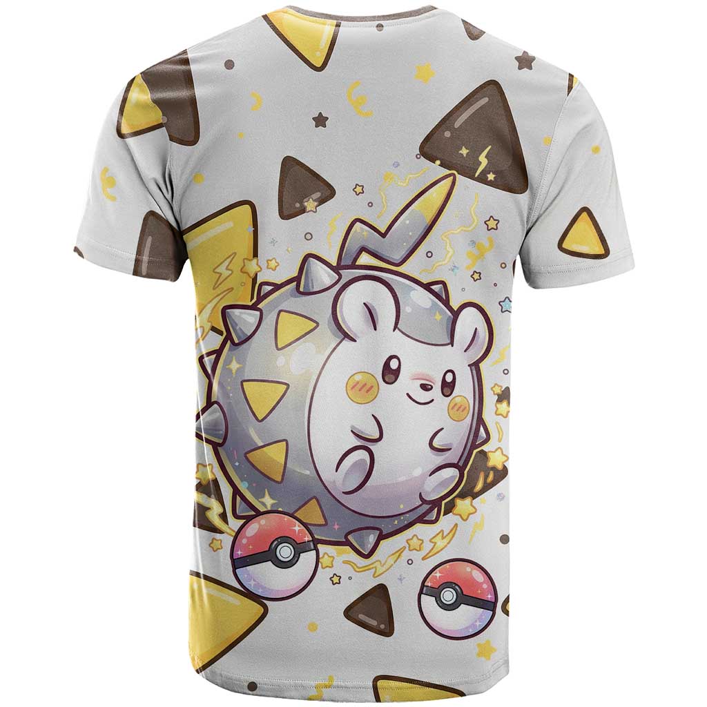 Togedemaru T Shirt Cute Electric Nacho Pop Art