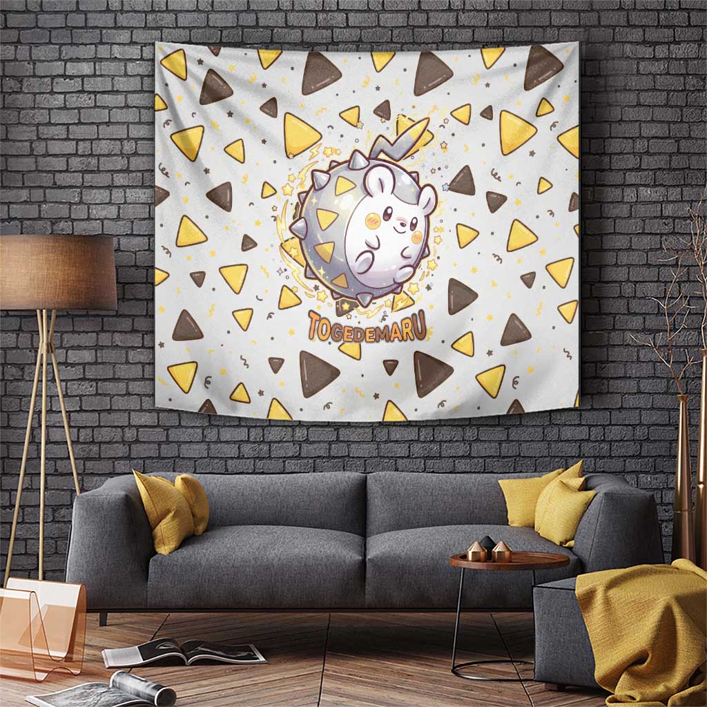 Togedemaru Tapestry Cute Electric Nacho Pop Art