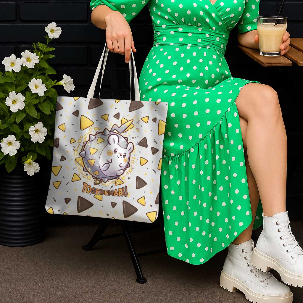 Togedemaru Tote Bag Cute Electric Nacho Pop Art