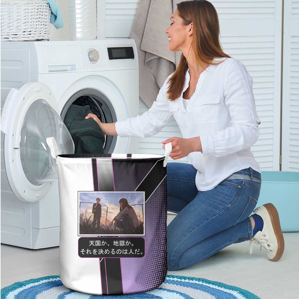 Heavenly Delusion Duo Laundry Basket Post-Apocalyptic Manga Style