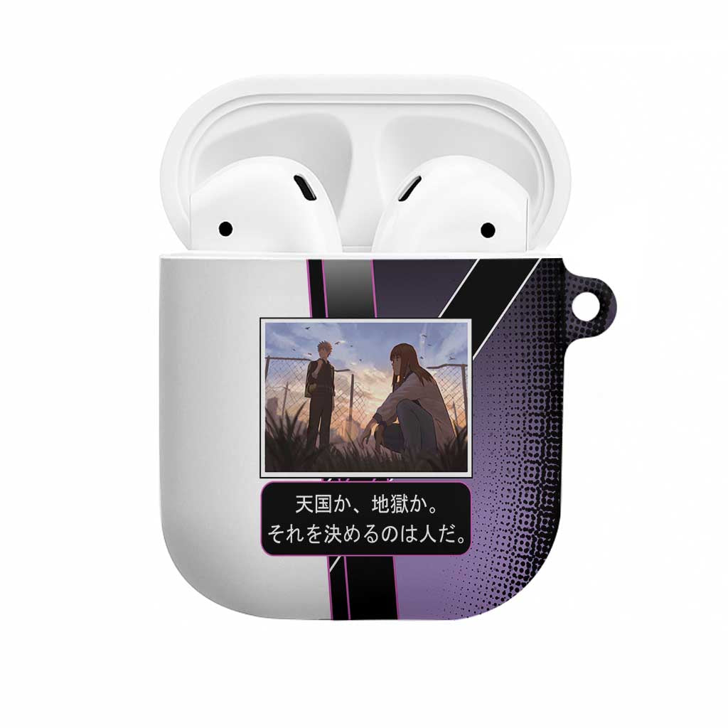 Heavenly Delusion Duo AirPods Case Post-Apocalyptic Manga Style