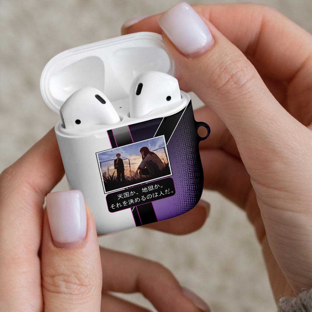 Heavenly Delusion Duo AirPods Case Post-Apocalyptic Manga Style