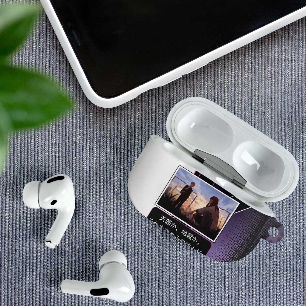 Heavenly Delusion Duo AirPods Case Post-Apocalyptic Manga Style