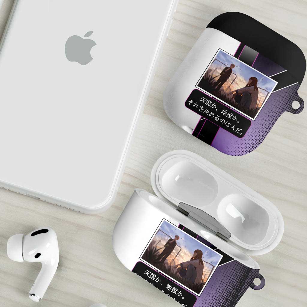 Heavenly Delusion Duo AirPods Case Post-Apocalyptic Manga Style