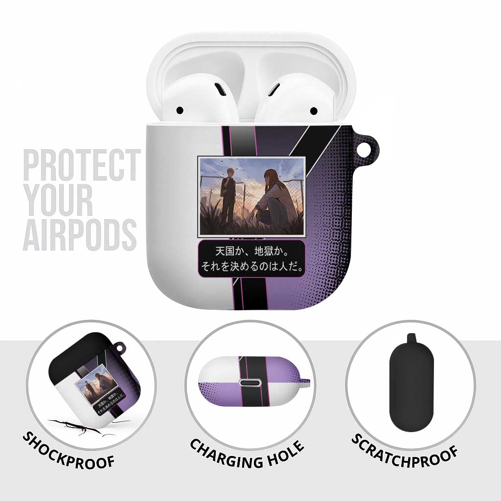 Heavenly Delusion Duo AirPods Case Post-Apocalyptic Manga Style