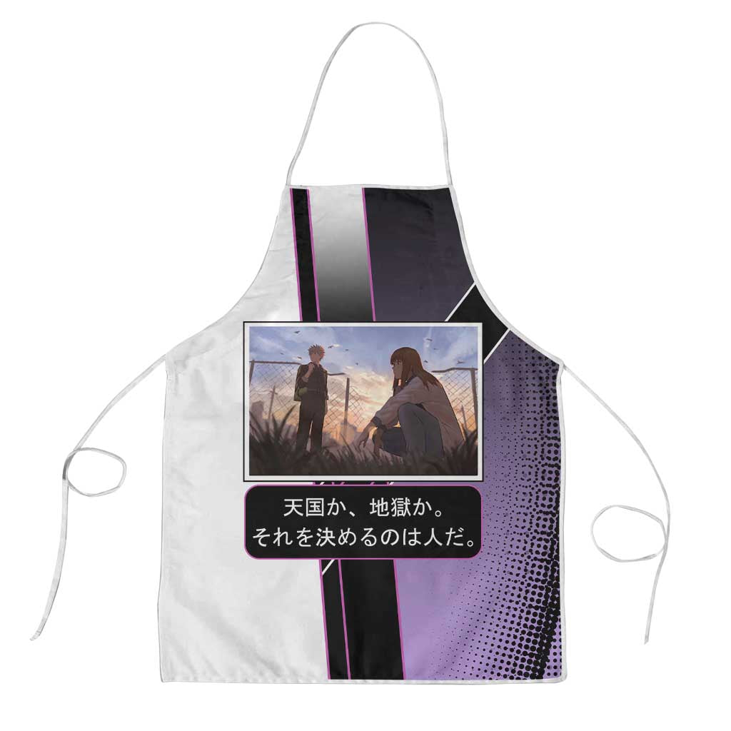 Heavenly Delusion Duo Apron Post-Apocalyptic Manga Style