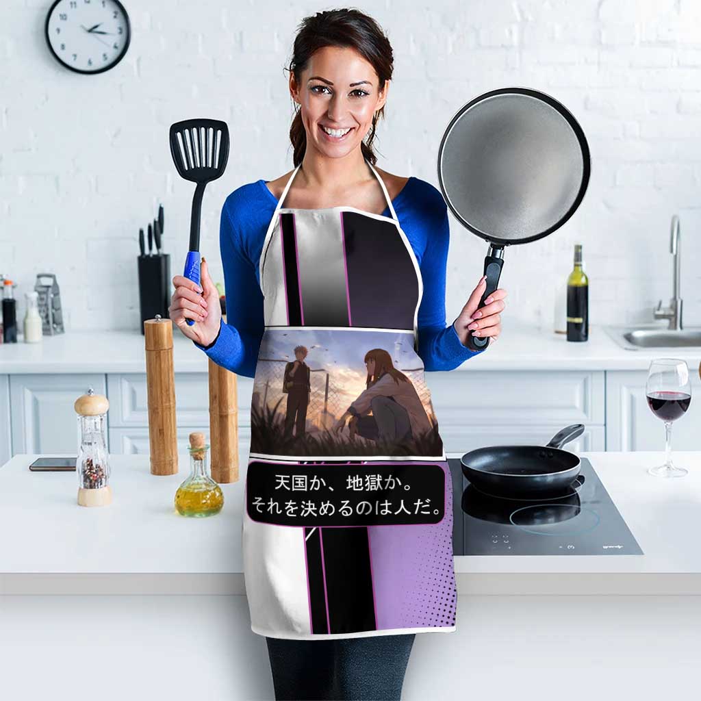 Heavenly Delusion Duo Apron Post-Apocalyptic Manga Style