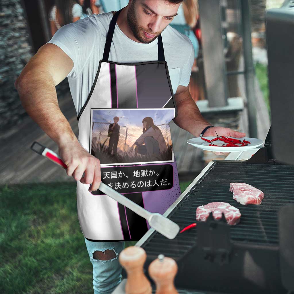 Heavenly Delusion Duo Apron Post-Apocalyptic Manga Style