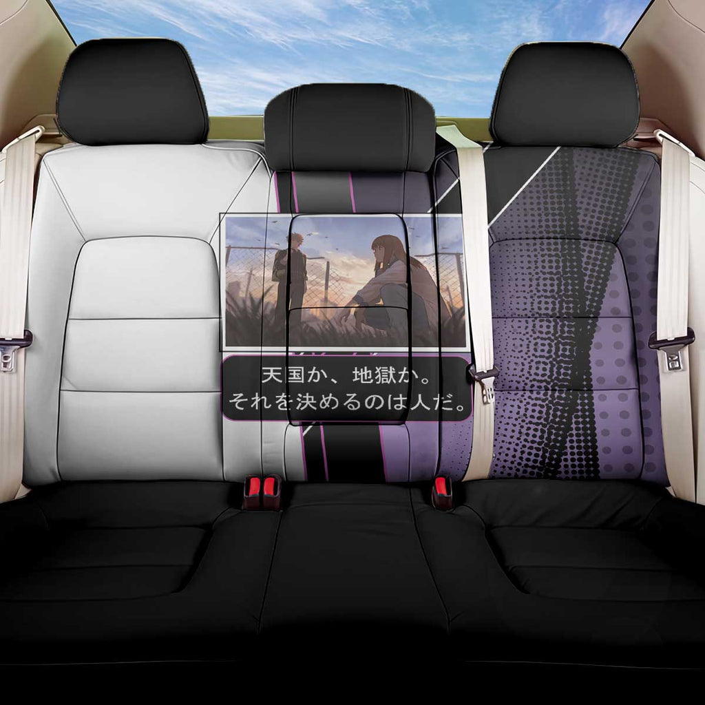 Heavenly Delusion Duo Back Car Seat Cover Post-Apocalyptic Manga Style