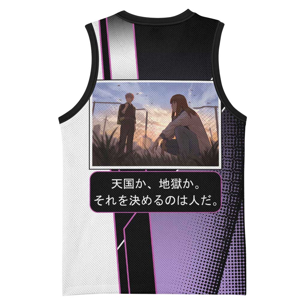 Heavenly Delusion Duo Basketball Jersey Post-Apocalyptic Manga Style