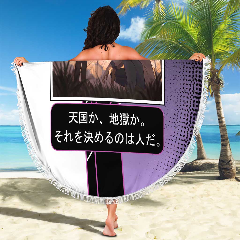 Heavenly Delusion Duo Beach Blanket Post-Apocalyptic Manga Style