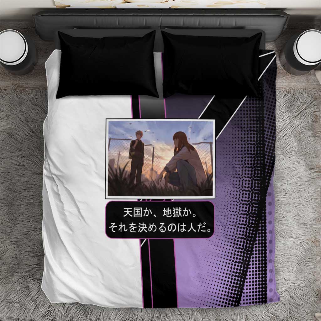 Heavenly Delusion Duo Bedding Set Post-Apocalyptic Manga Style