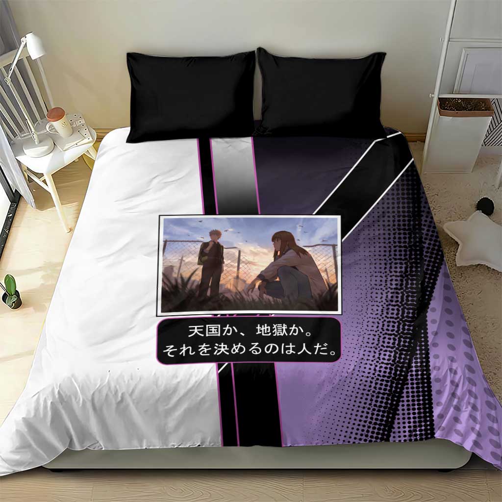 Heavenly Delusion Duo Bedding Set Post-Apocalyptic Manga Style