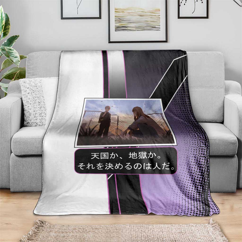 Heavenly Delusion Duo Blanket Post-Apocalyptic Manga Style