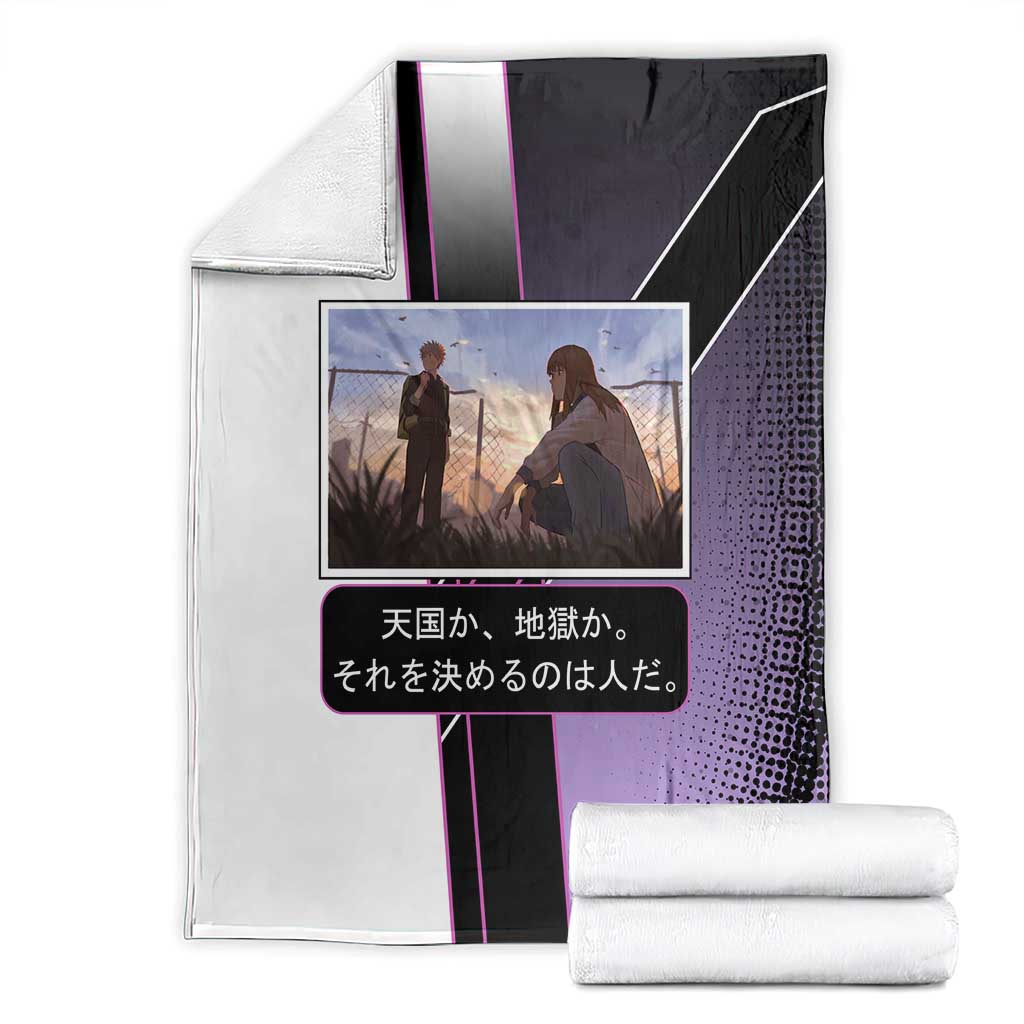 Heavenly Delusion Duo Blanket Post-Apocalyptic Manga Style