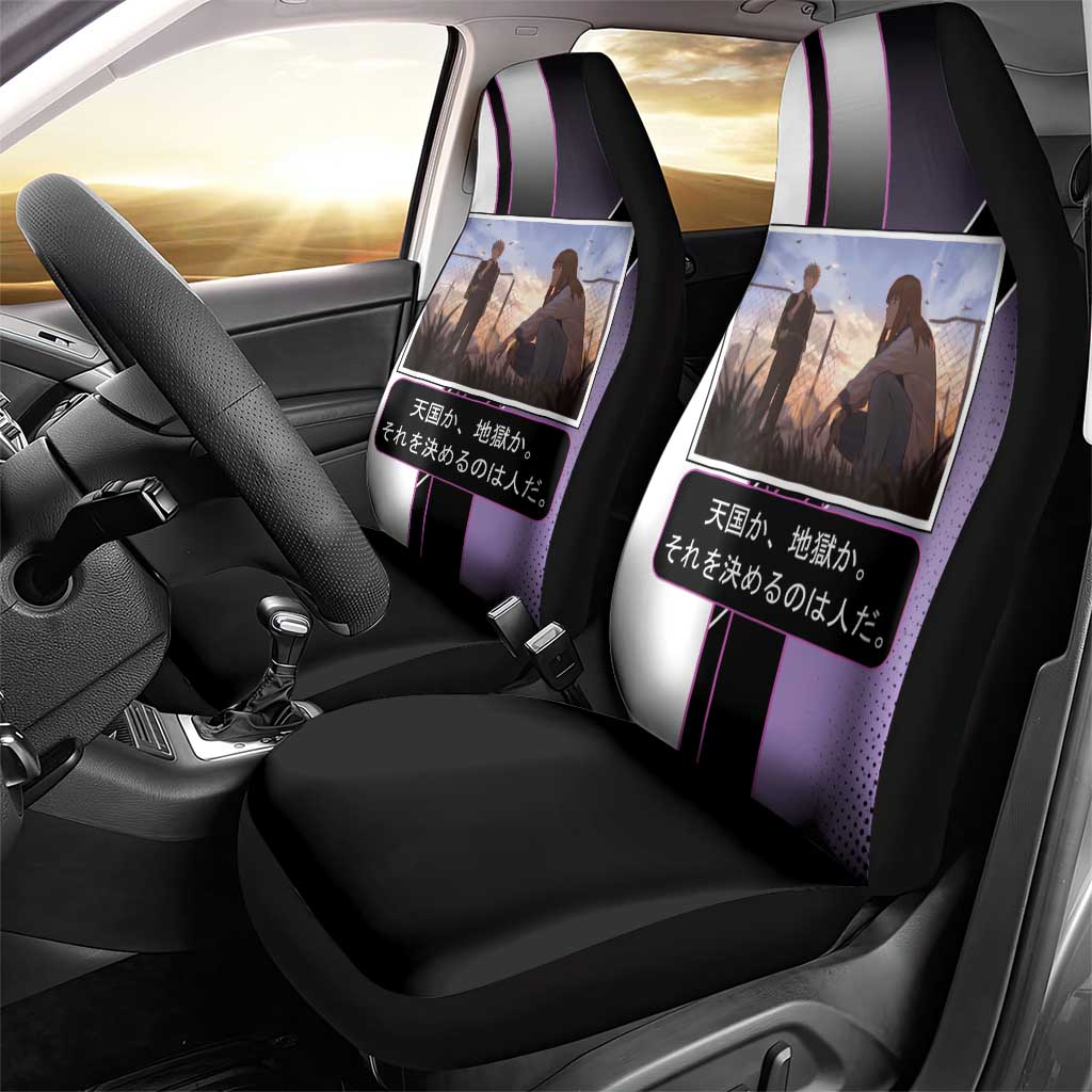 Heavenly Delusion Duo Car Seat Cover Post-Apocalyptic Manga Style