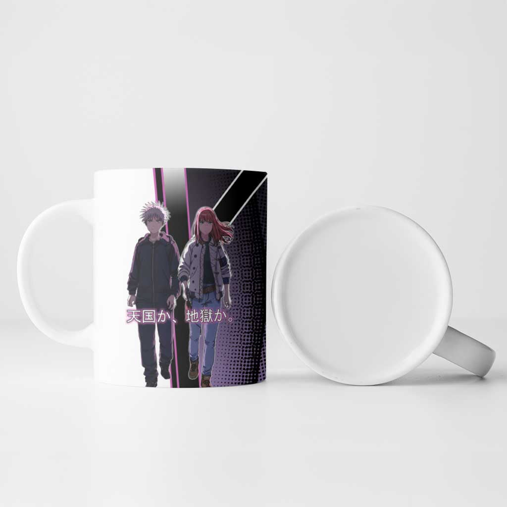 Heavenly Delusion Duo Ceramic Mug Post-Apocalyptic Manga Style