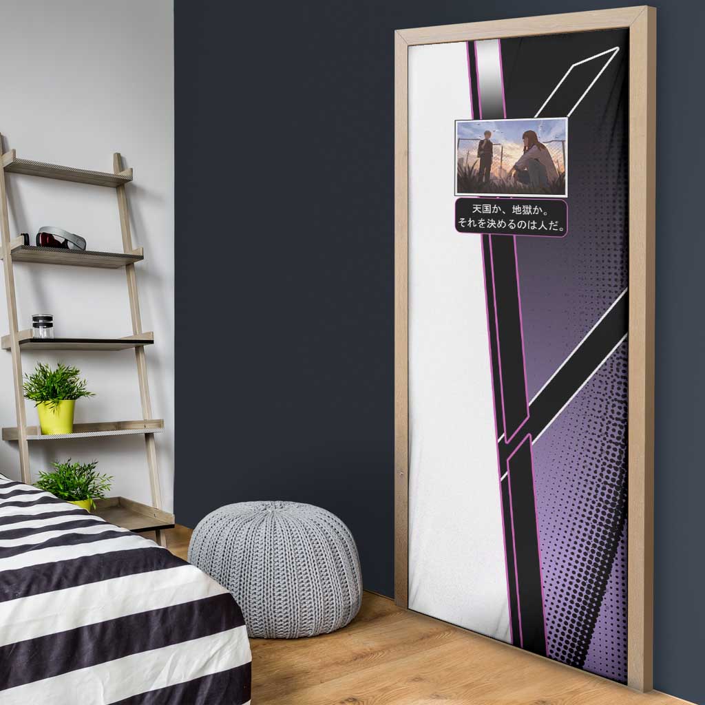 Heavenly Delusion Duo Door Cover Post-Apocalyptic Manga Style
