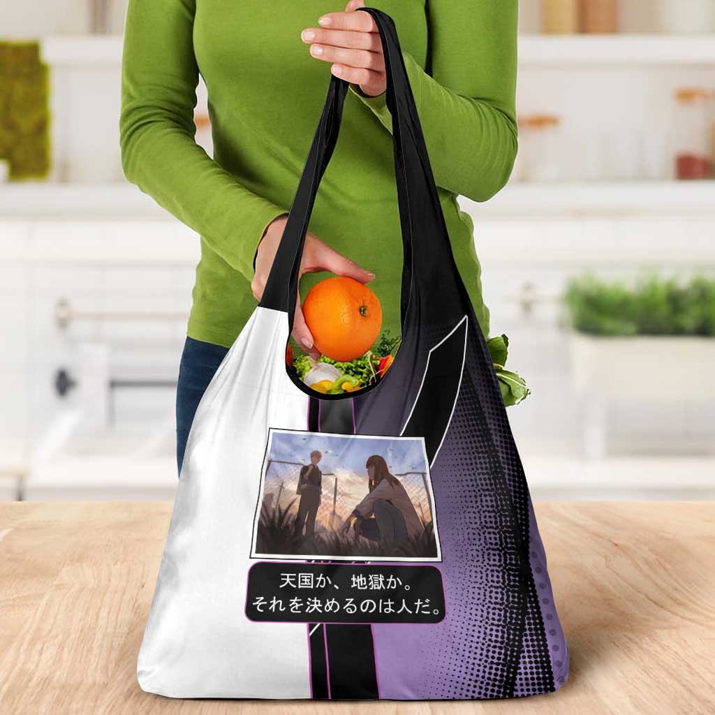 Heavenly Delusion Duo Grocery Bag Post-Apocalyptic Manga Style