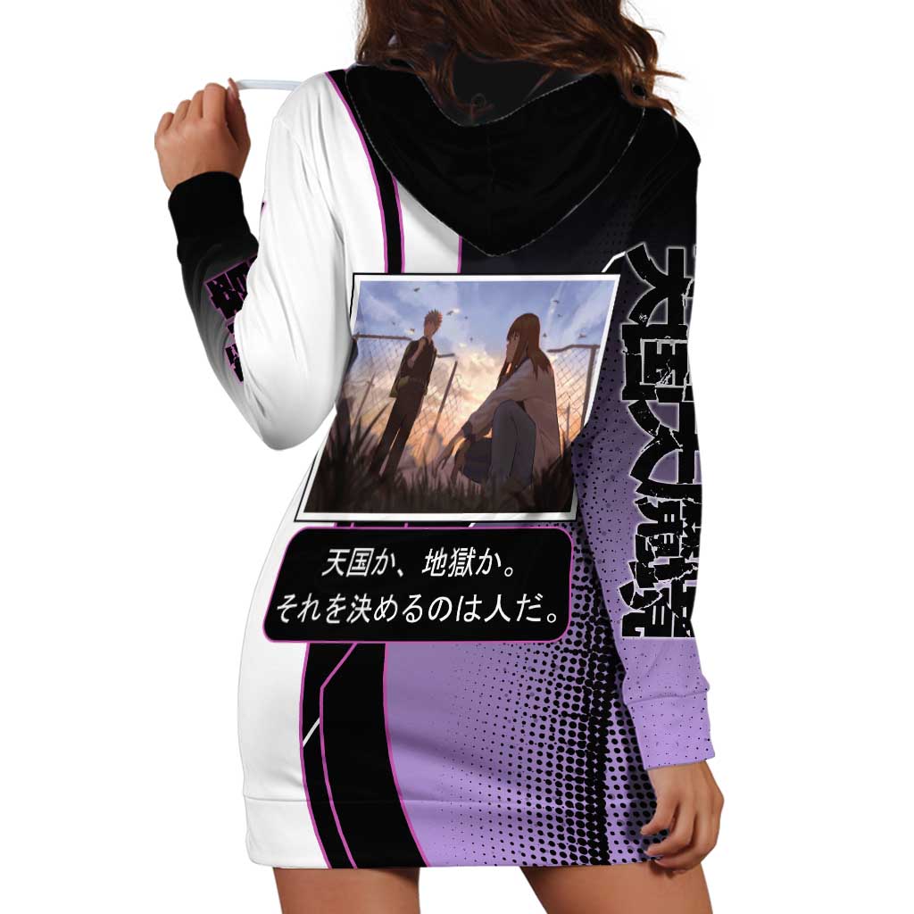 Heavenly Delusion Duo Hoodie Dress Post-Apocalyptic Manga Style