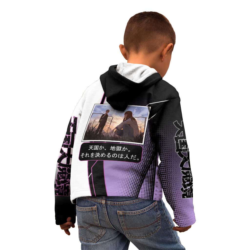 Heavenly Delusion Duo Kid Hoodie Post-Apocalyptic Manga Style