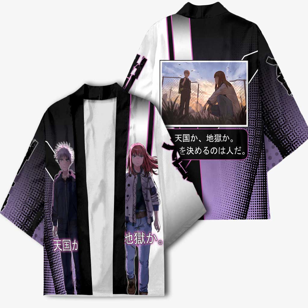 Heavenly Delusion Duo Kimono Post-Apocalyptic Manga Style