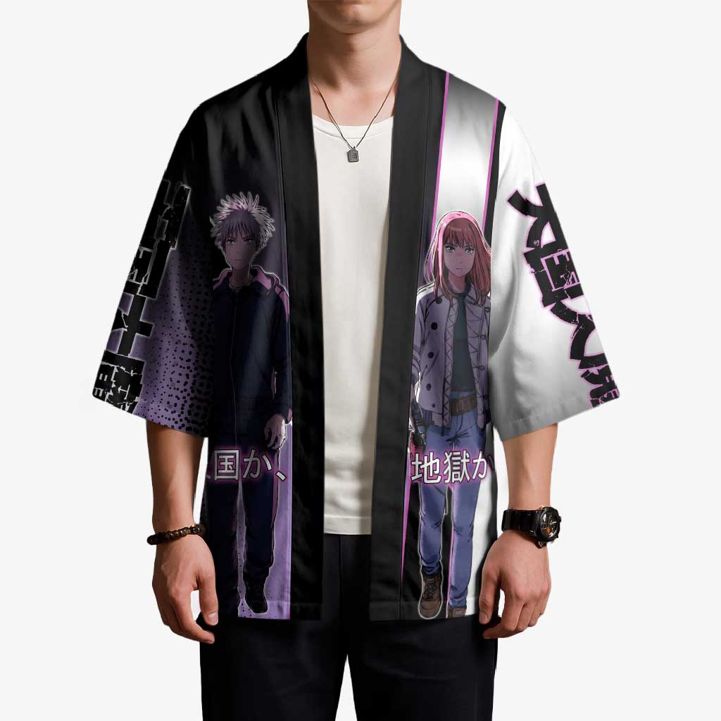 Heavenly Delusion Duo Kimono Post-Apocalyptic Manga Style