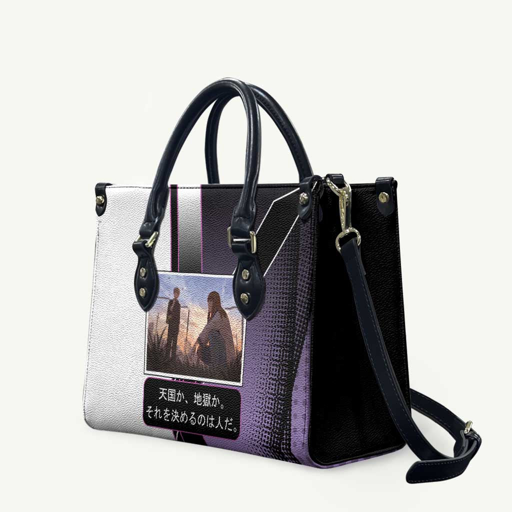 Heavenly Delusion Duo Leather Bag Post-Apocalyptic Manga Style