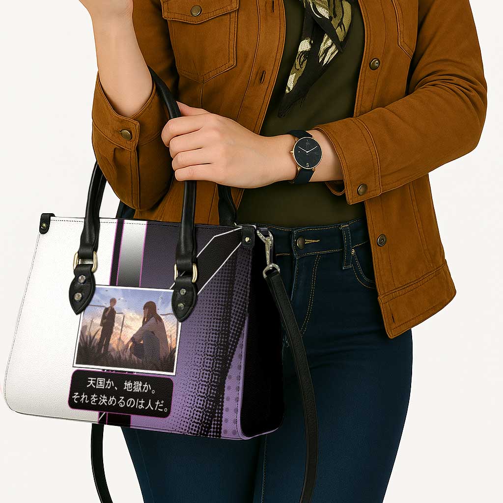 Heavenly Delusion Duo Leather Bag Post-Apocalyptic Manga Style