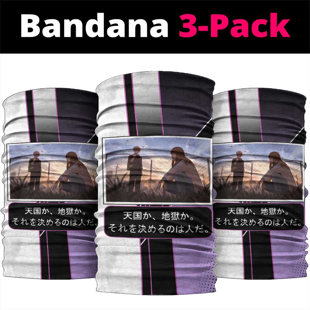 Heavenly Delusion Duo Neck Gaiter Post-Apocalyptic Manga Style