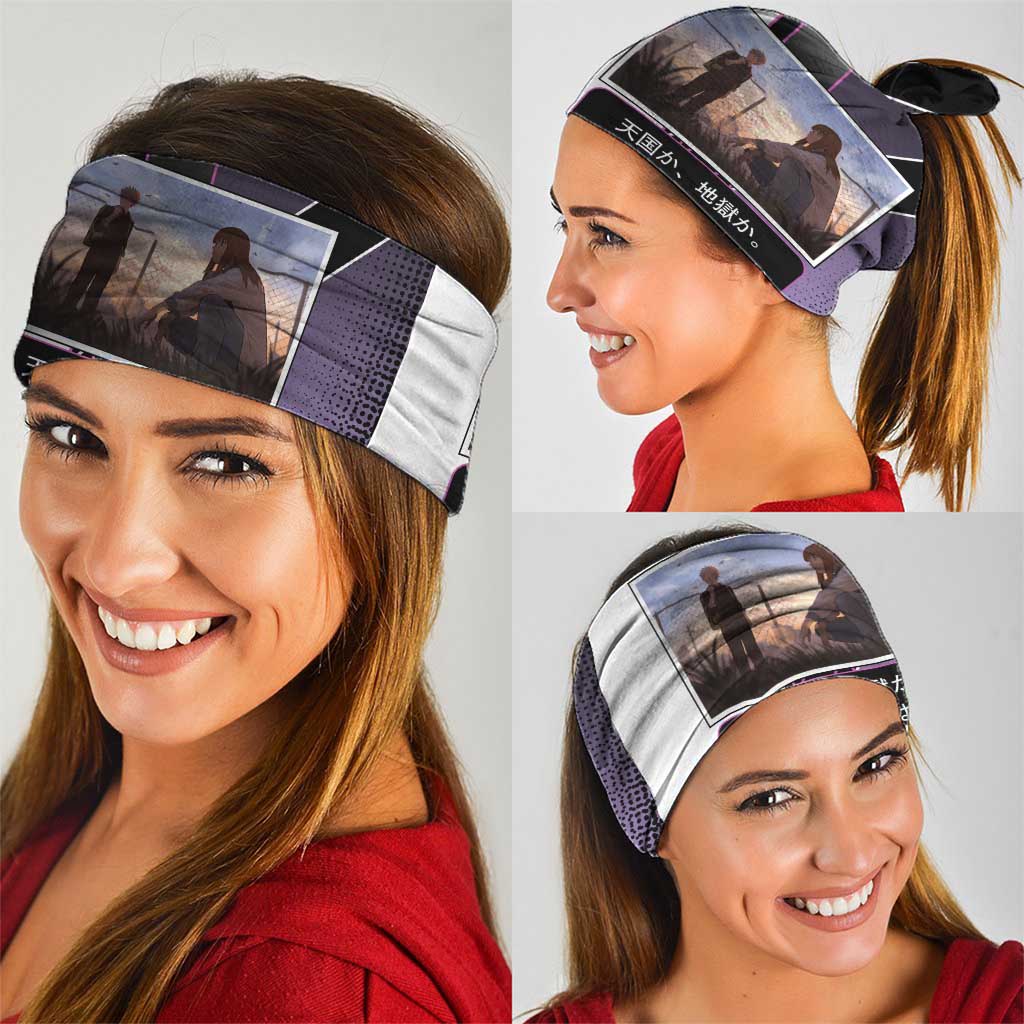 Heavenly Delusion Duo Neck Gaiter Post-Apocalyptic Manga Style