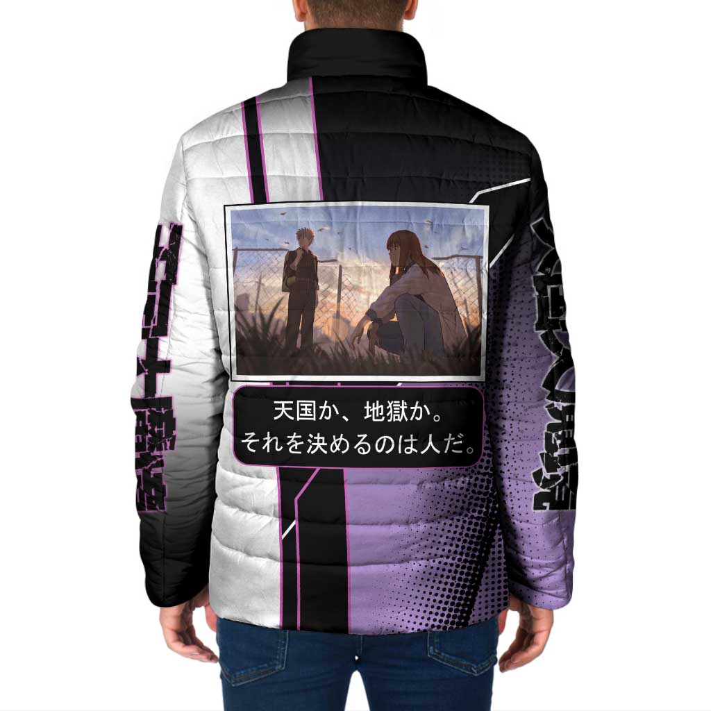 Heavenly Delusion Duo Padded Jacket Post-Apocalyptic Manga Style