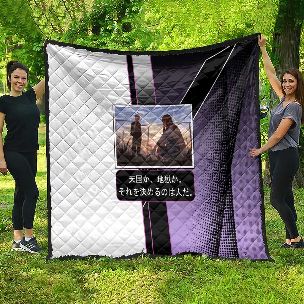 Heavenly Delusion Duo Quilt Post-Apocalyptic Manga Style