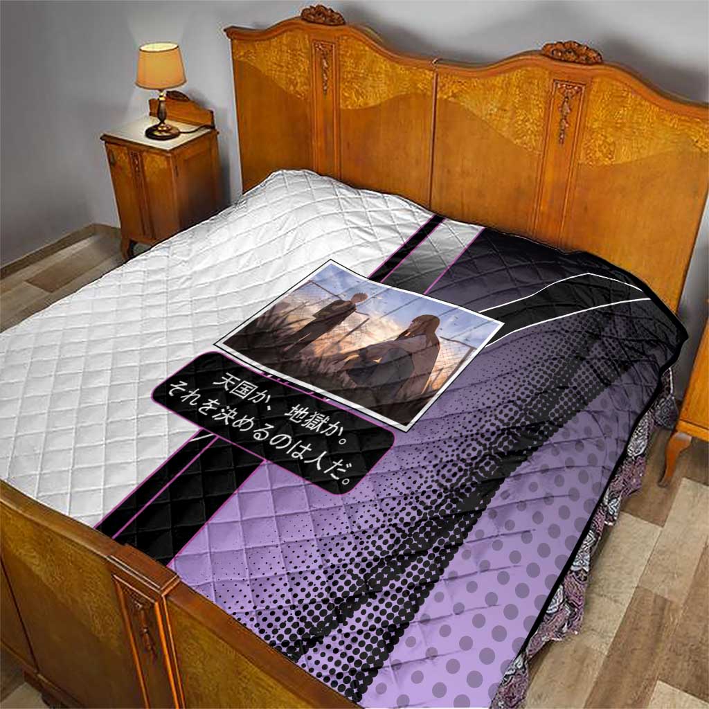 Heavenly Delusion Duo Quilt Post-Apocalyptic Manga Style