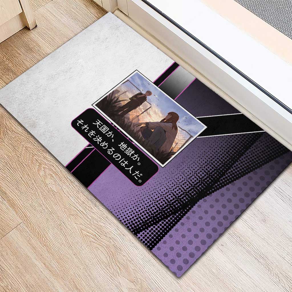 Heavenly Delusion Duo Rubber Doormat Post-Apocalyptic Manga Style