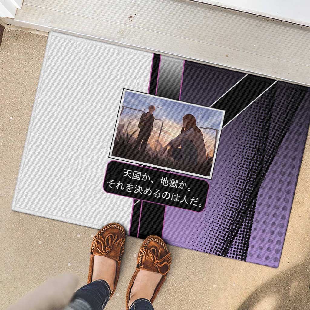 Heavenly Delusion Duo Rubber Doormat Post-Apocalyptic Manga Style