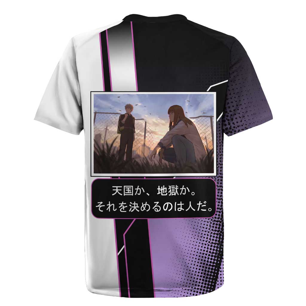 Heavenly Delusion Duo Rugby Jersey Post-Apocalyptic Manga Style